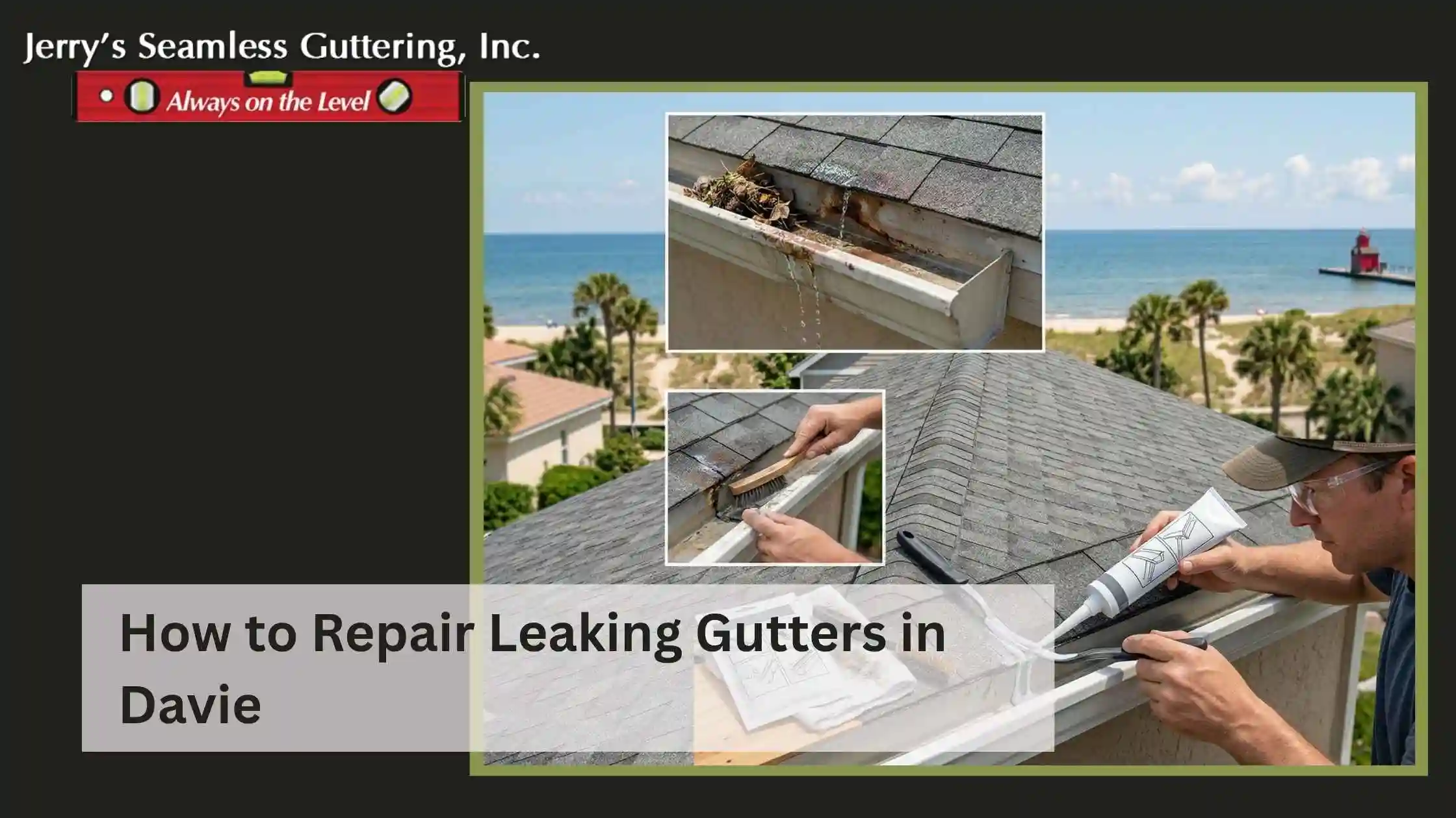 How to Repair Leaking Gutters in Davie